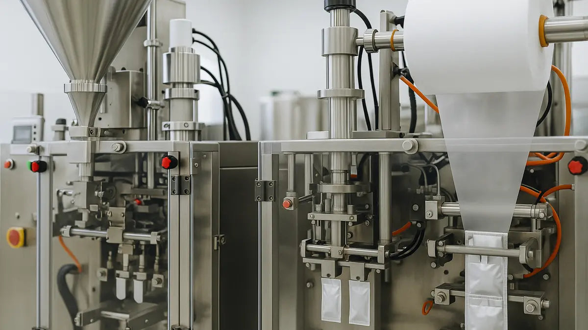 Australian GMP sachet manufacturing line for powders, liquids & gels.